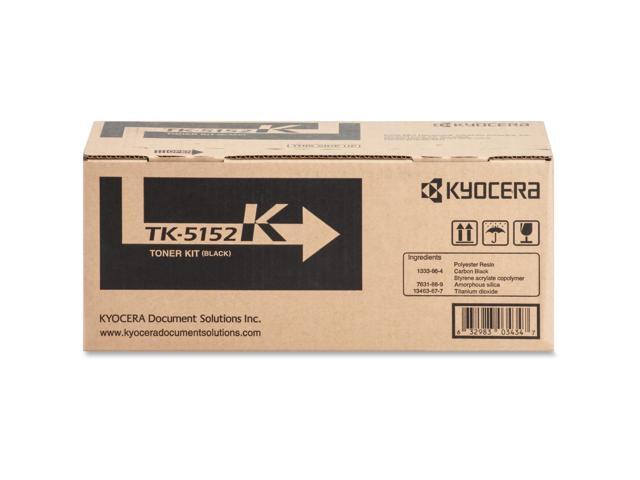 Kyocera KYOTK5152K 12K Pages Toner Cartridge - Laser, Black
