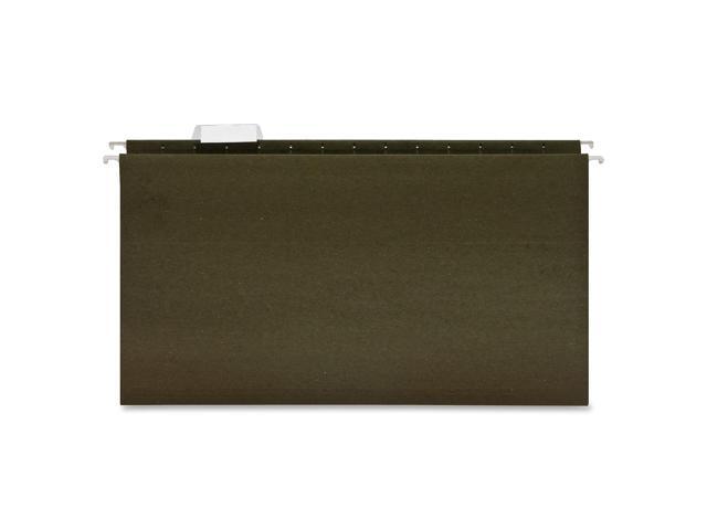 Business Source Hanging Folder 11 Pt. 1/5 Cut Legal 25/BX Green 43570