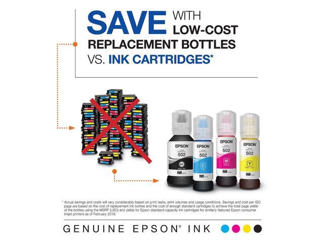 Epson T502 Multi-Color EcoTank Ink Bottle Pack (Cyan, Magenta, Yellow) - image 11