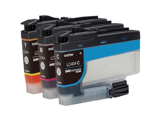 Brother Genuine LC404 INKvestment Tank Standard Yield Color Ink Cartridge Set (Cyan, Magenta, Yellow) - image 4