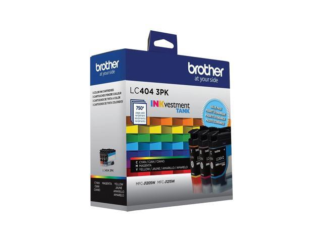 Brother Genuine LC404 INKvestment Tank Standard Yield Color Ink Cartridge Set (Cyan, Magenta, Yellow) - image 6
