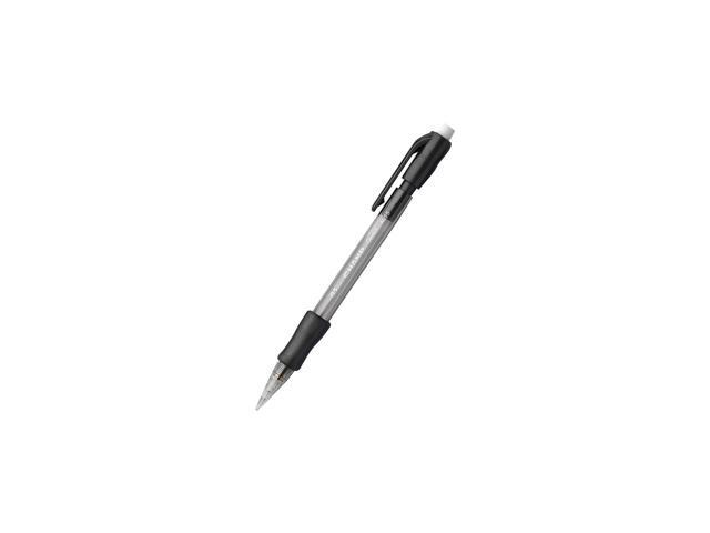 Pentel Champ Mechanical Pencil .5mm Translucent Gray Dozen AL15A