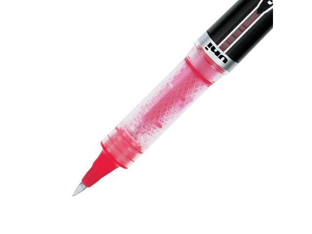 uni-ball VISION ELITE Roller Ball Stick Waterproof Pen Red Ink Super Fine 69022