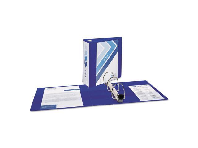 Avery Heavy-Duty View Binder w/Locking EZD Rings 4' Cap Pacific Blue 79814