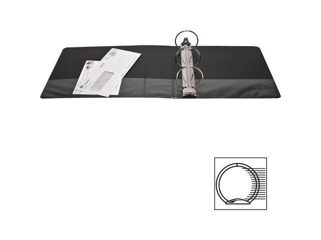 Business Source View Binder w/ 2 Inside Pockets 3' Capacity Black 09958