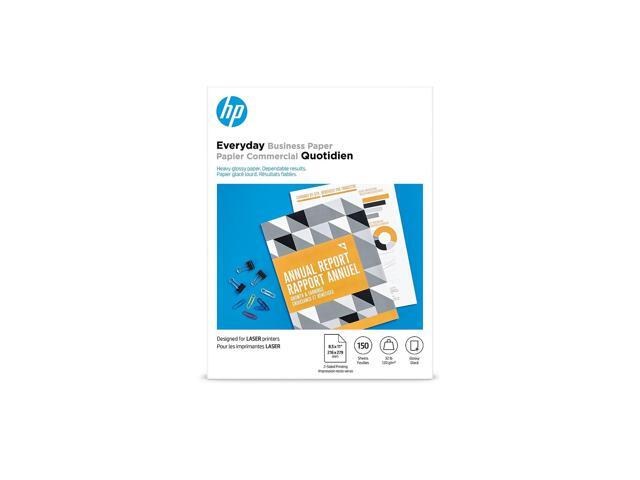 HP Everyday Business Paper, Glossy, 32 lb, 8.5 x 11 in. (216 x 279 mm), 150 sheets 4WN08A