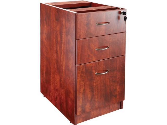 Lorell Fixed Pedestal B/B/F 16'x22'x28-1/4' Cherry 69604