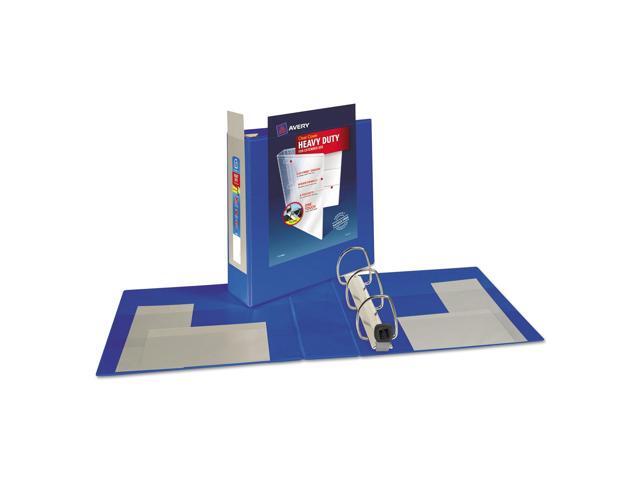 Avery - Heavy Duty 3" 3-Ring View Binders, One Touch EZD Ring - Pacific Blue - image 2
