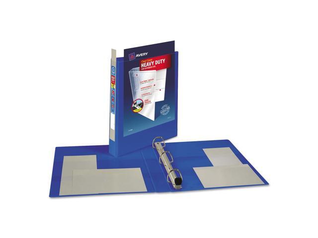 Avery Heavy-Duty View Binder w/Locking EZD Rings 1' Cap Pacific Blue 79772