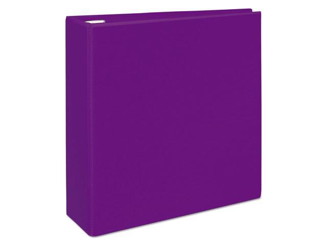 Avery Heavy-Duty View Binder w/Locking EZD Rings 3' Cap Purple 79810