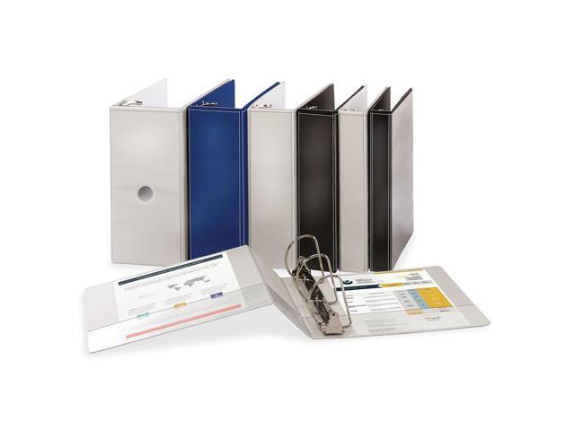 Business Source View Binder D-Ring 1' Navy 28452