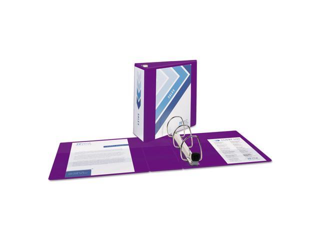 Avery Heavy-Duty View Binder w/Locking EZD Rings 4' Cap Purple 79813