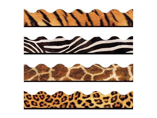 Photos - Other Jewellery Trend Enterprises  Terrific Trimmers Variety Pack Animal Prints T9291 