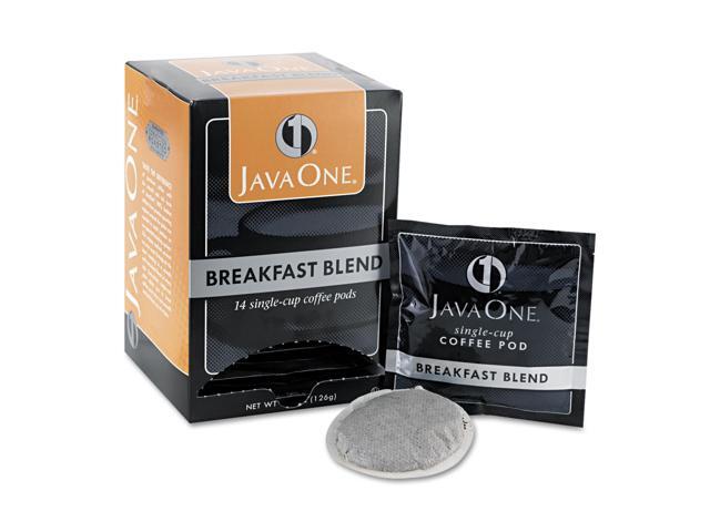 Java One Coffee Pods Breakfast Blend Single Cup 14/Box 30220