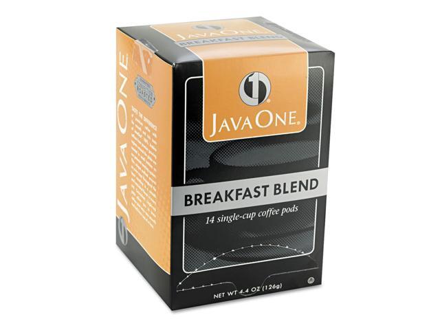 Java One Coffee Pods Breakfast Blend Single Cup 14/Box 30220