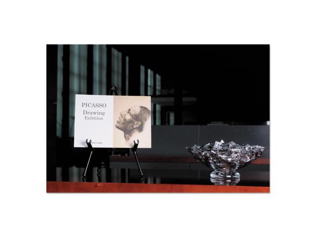 MasterVision Instant Table-Top Easel 14 1/4' High Black FLX07201MV