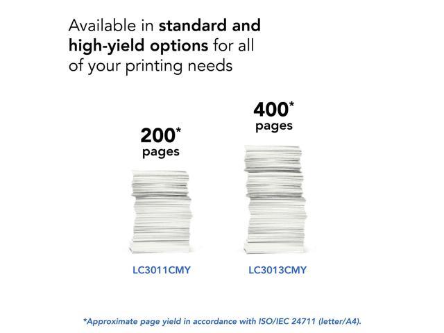 Brother - LC30113PKS Standard-Yield 3-Pack Ink Cartridges - Cyan/Magenta/Yellow - image 7