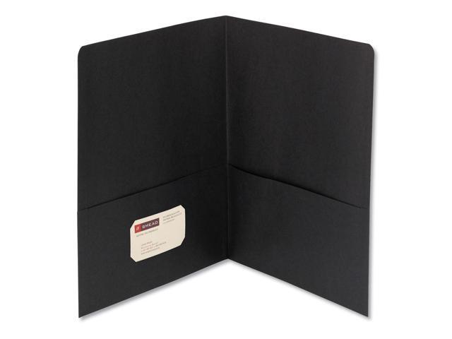 Smead Portfolio,Ltr,2pckt,Bk 87853