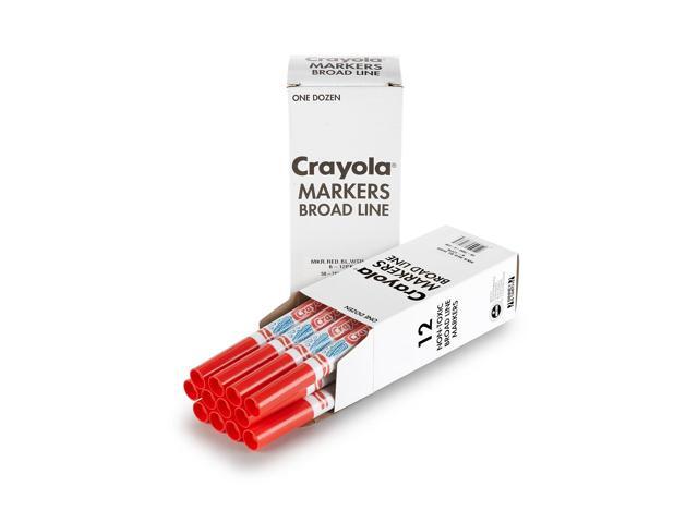 Crayola Washable Broad Line Bulk Markers 12 58-7800-038