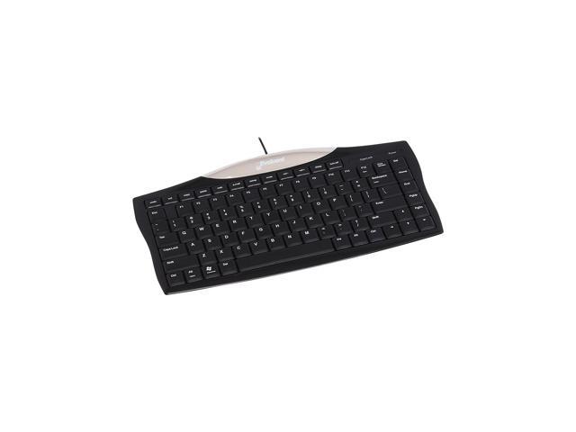 Evoluent Essentials Full Featured Compact Wired Keyboard Black (3189879)