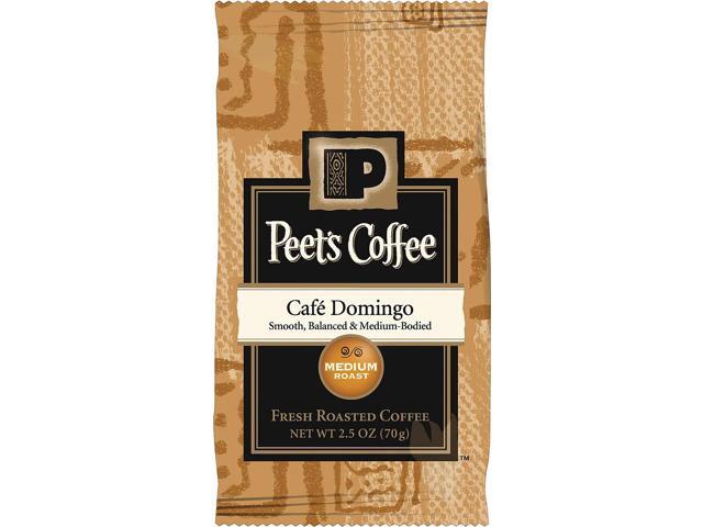 Peet's Coffee & Tea Coffee Portion Packs Café Domingo Blend 2.5 oz Frack Pack 18/Box 504918