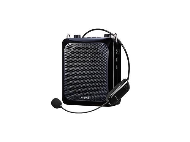 HamiltonBuhl Amp-Up! Personal UHF Voice Amplifier with Wireless Microphone - Black PA-25W