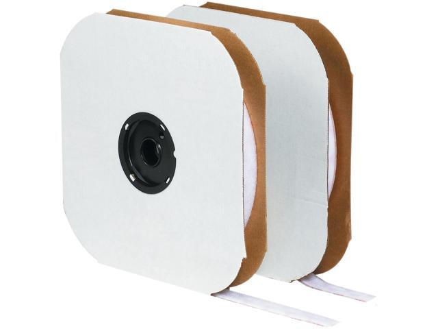 VELCRO Brand Velcro Tape Individual Strips Loop 5/8' x 75' White 1/Case VEL110