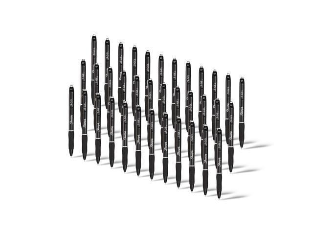 Sharpie S-Gel Gel Pen Medium Point Black Ink 36/Pack 2096180