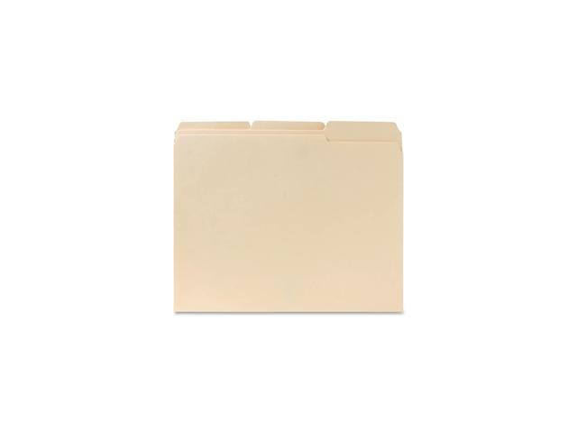 Sparco File Folder 1/3 Cut Assorted Tab 2-Ply Ltr 100/BX MLA SP211113