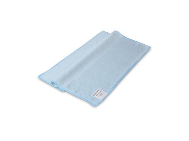 Boardwalk Microfiber Cleaning Cloths 16 x 16 Blue 24/Pack 2164038