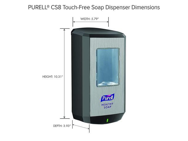 Purell CS8 Touch Free Soap Dispenser Graphite 7834-01