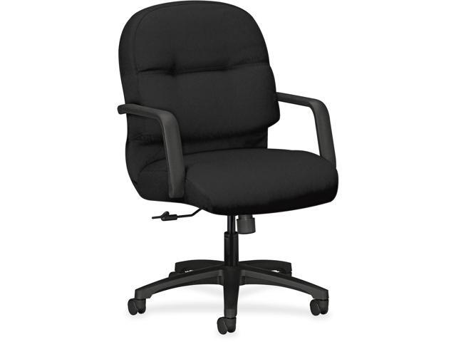 HON Mgr Mid-back Chair w/ Arms 26-1/4'x28-3/4'x41-3/4' BK 2092CU10T