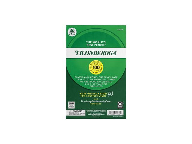 Ticonderoga Wooden Pencil 0.7mm #2 Medium Lead 3 Dozen (DIX33336)