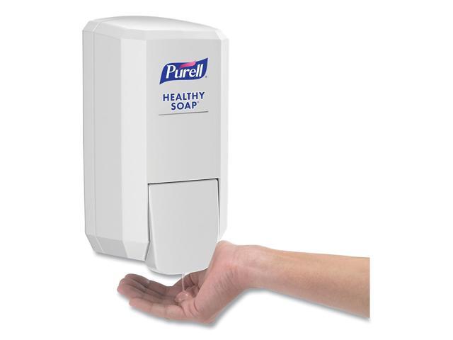 CS2 Hand Sanitizer Dispenser 1000 mL 5.14 x 3.83 x 10 White 6/Carton 412106