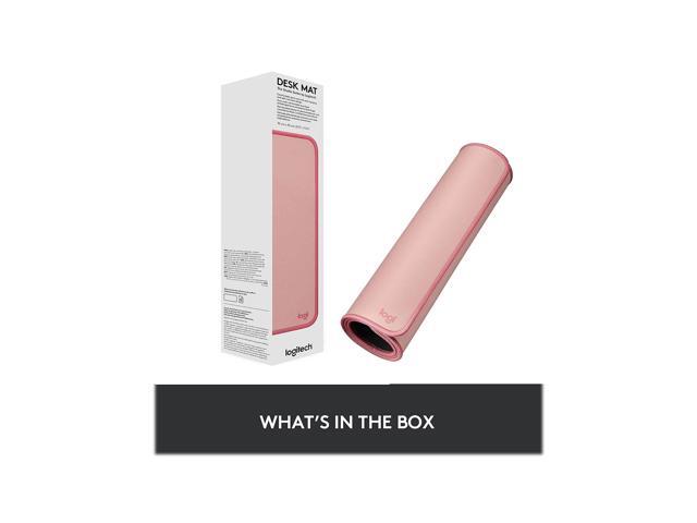 Logitech - Desk Mat Studio Series Extended Mouse Pad with Spill-resistant Durable Design (Large) - Darker Rose - image 12