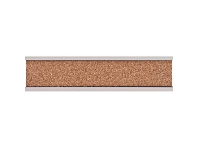 Advantus Map Rail 2'x8' Satin Aluminum 2031