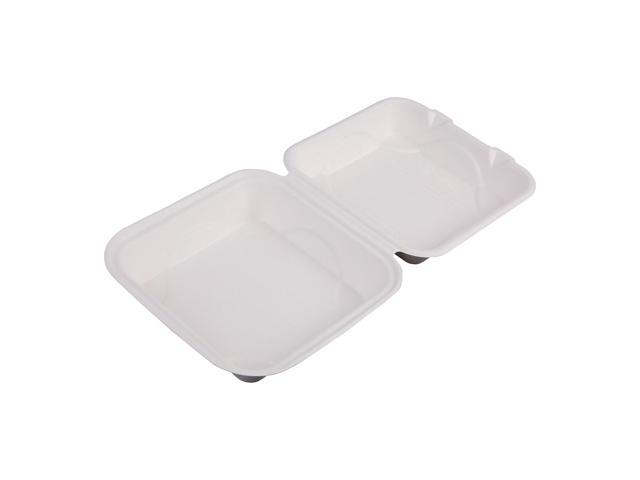 Eco-Products Vanguard Clamshell Box 200/Carton (EP-HC81NFA) EPHC81NFA