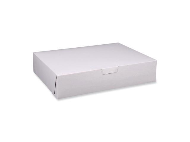 Southern Champion Tray SCT Bakery Boxes Standard 19 x 14 x 4 White Paper 50/Carton 1929