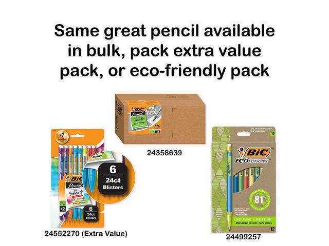 Bic Mechanical Pencil Xtra Life .7mm Clear Dozen MP11