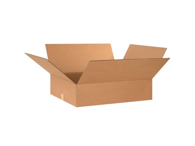 Partners Brand Corrugated Boxes 25 1/4' x 23' x 5' Kraft 15/Bundle (25235R)