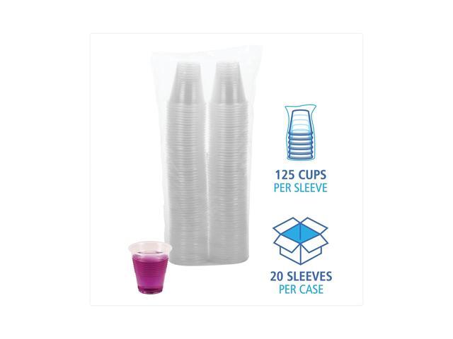 Boardwalk Translucent Plastic Cold Cups 7oz 100/Pack TRANSCUP7PK