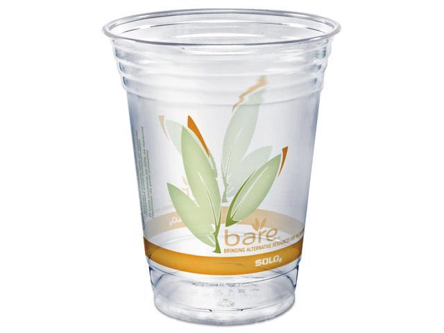 Photos - Glass Dart Bare Eco-Forward RPET Cold Cups 16-18 oz Clear 50/Pack RTP16DBAREPK D