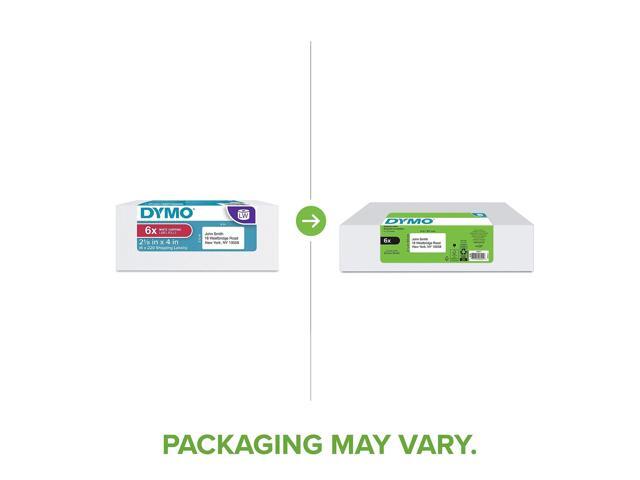 Dymo Labels LabelWriter 4'Wx2-1/8'H 6 RL/PK White 2050811
