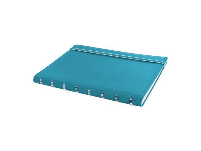 Filofax Notebook College Rule Aqua Cover 8 1/4 x 5 13/16 112 Sheets/Pad B115012U