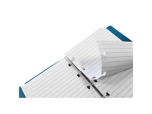 Filofax Notebook College Rule Aqua Cover 8 1/4 x 5 13/16 112 Sheets/Pad B115012U