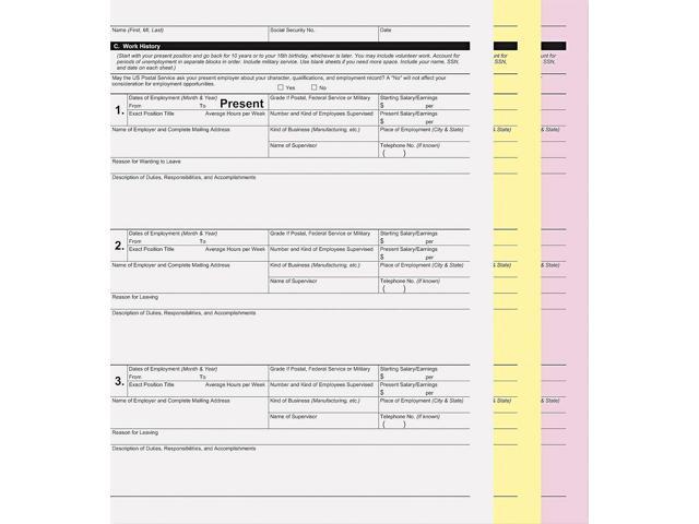 PM Company Digital Carbonless Paper 8-1/2 x 11 3-Part PMC59105