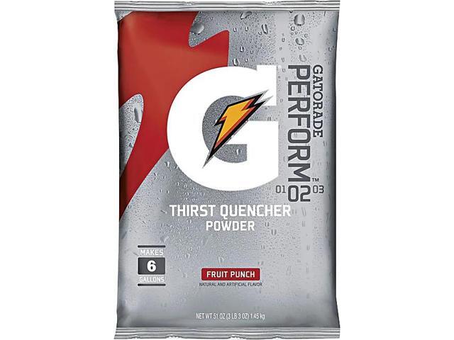 Gatorade Original Powdered Drink Mix Fruit Punch 51oz Packet 14/Carton 33690