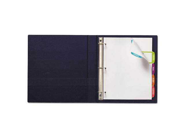 Avery - Big Tab Printable Paper Dividers with Large Labels, 5 Tabs, 20 Sets/Pack - White - image 7