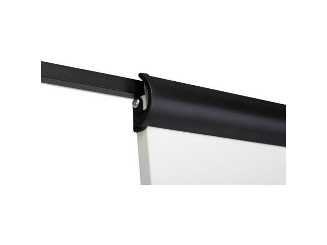 MasterVision 360 Multi-Use Mobile Magnetic Dry Erase Easel 27 x 41 Black Frame EA4806156