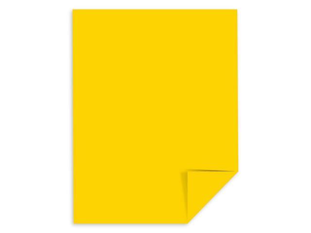 NEENAH PAPER Color Paper 24lb 8 1/2 x 11 Sunburst Yellow 500 Sheets 22591